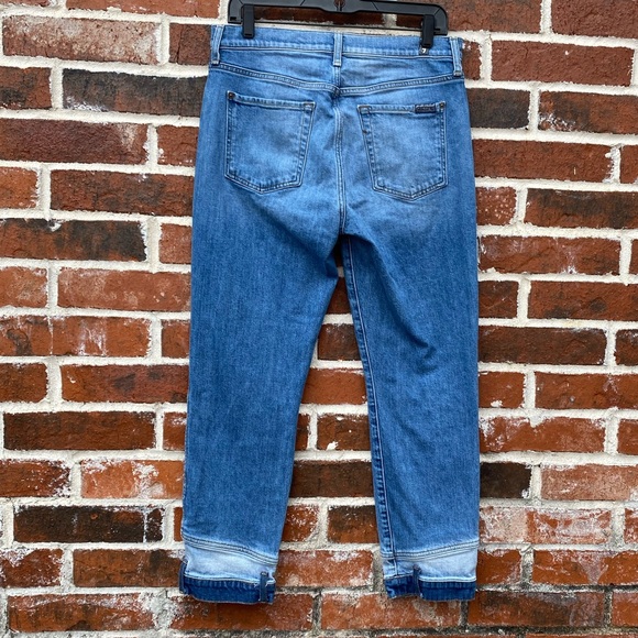 7 for all Mankind size 30 Edie waist hem jean - Picture 13 of 16